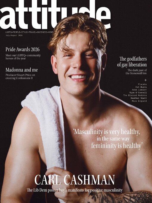 Cover image for Attitude Magazine
